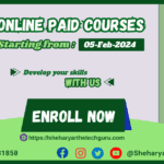 Online Courses by Sheharyar the tech guru
